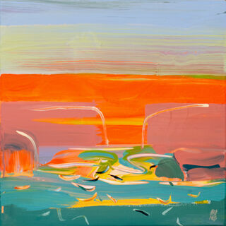 Bild "Sunset Colors No. 2" (2024)