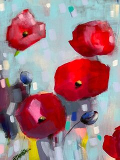 Picture "Poppies Land 12" (2024)