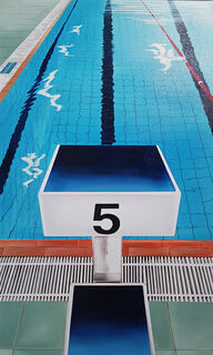 Picture "Starting block no. 5" (2022)