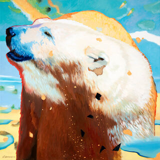Picture "Quo vadis? No. 2, polar bear" (2022)