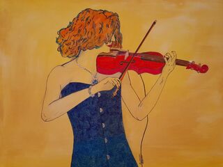 Picture "Red violin" (2023)