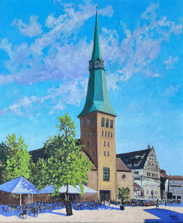 Picture "Market church St. Nicolai Hameln" (2024)