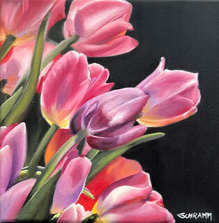 Picture "Tulips in the sunlight" (2023)
