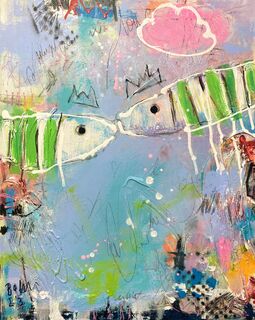 Bild "Fishes In Love No.7" (2023)