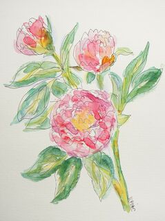 Picture "Peonies" (2024)