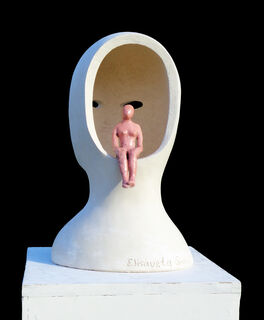 Sculpture "CREATOR H (Eta): Truth and Illusion" (2024)